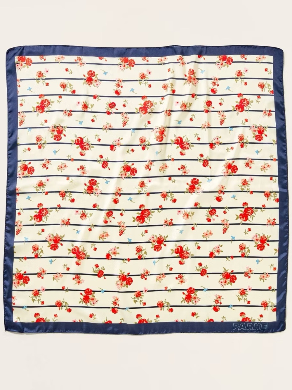🎯❤️💙 NWT! Women's Floral Square Scarf - PARKE x TARGET (In hand) - Picture 4 of 5
